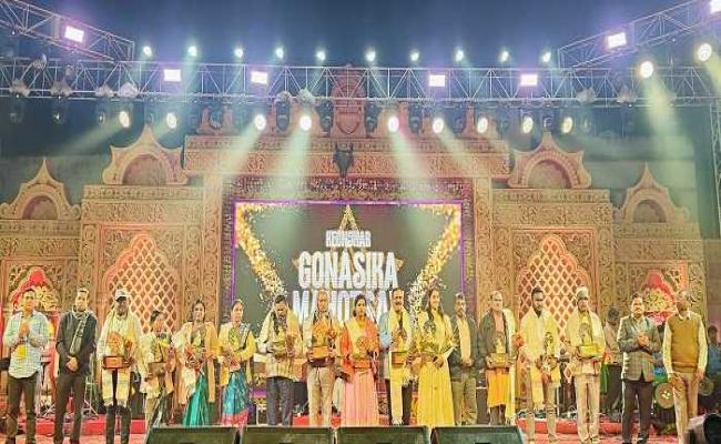 Prince Dance Group's dance on the fourth evening of Gonasika Keonjhar Festival