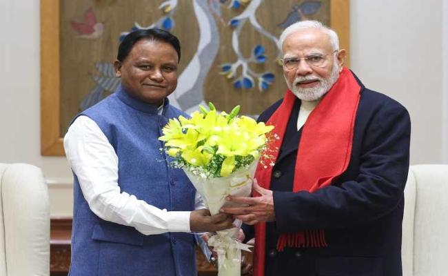 Odisha Chief Minister meets Prime Minister