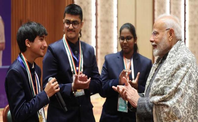 The success of a developed India and a self-reliant India is assured because of its youth: Prime Minister