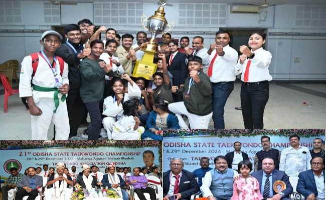 21st Odisha State Taekwondo Championship concludes, Bhadrak emerges champion