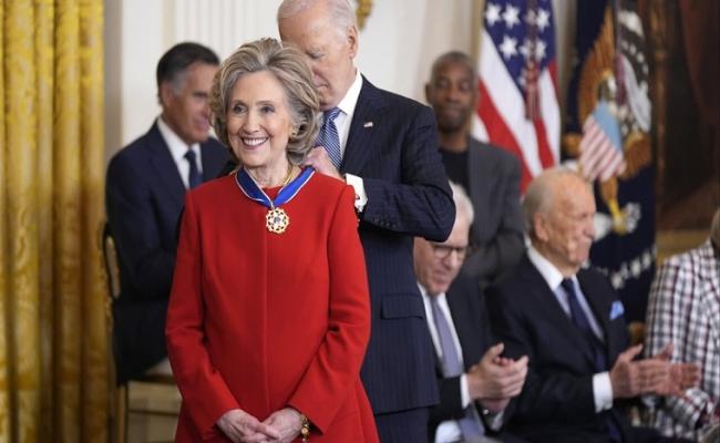 Hillary Clinton, 19 others awarded the Presidential Medal of Freedom, America's highest civilian honor