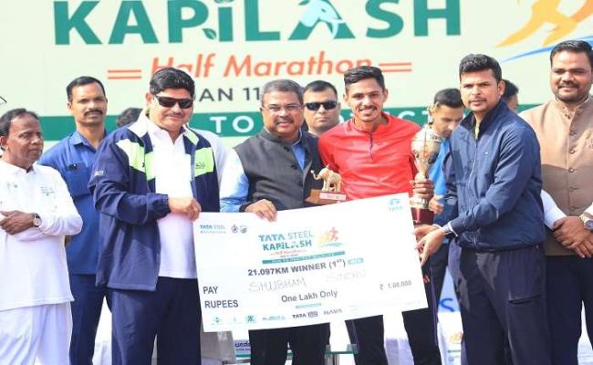 Union Minister launches 'Kapilash Half Marathon' in Dhenkanal