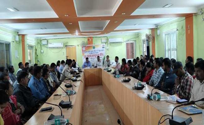 Public hearing of MNREGA and Fifteenth Finance Commission Scheme in Sambalpur