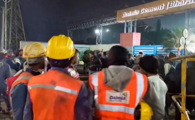 Dalmia cement accident: No one has been arrested yet