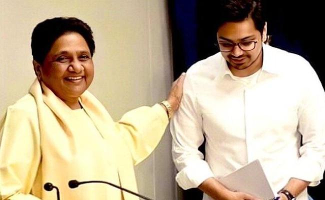 Mayawati removes nephew Akash Anand from all party posts