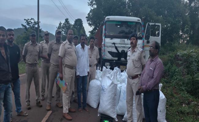 One crore rupees worth of goods found in container: Driver arrested