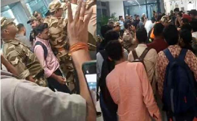 Air India's reckless attitude, flight from Chennai reaches Patna without luggage, passengers create ruckus