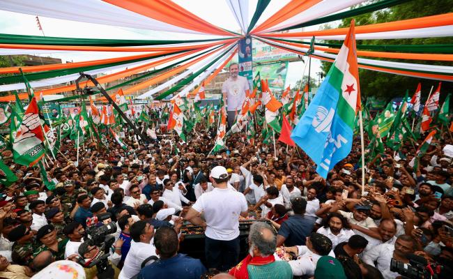 People have given unprecedented support to Rahul Gandhi's visit to Bihar: Venugopal