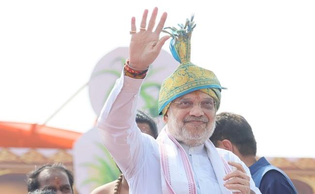 Amit Shah in Trichy, Tamil Nadu; Political activities intensified over seat sharing