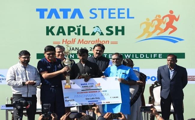 Tata Steel Kapilas Half Marathon-2026: Over 5,500 competitors run for wildlife protection