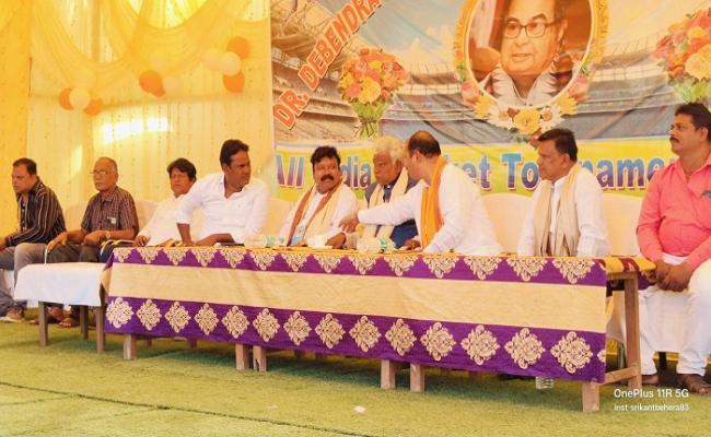 Dr. Debendra Pradhan Memorial Cricket Tournament: Dhenkanal MP and Pallahada MLA inaugurated the final match