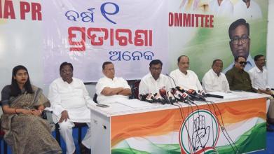 One year of BJP rule in Odisha is a year of misrule,deception and arrogance : Congress